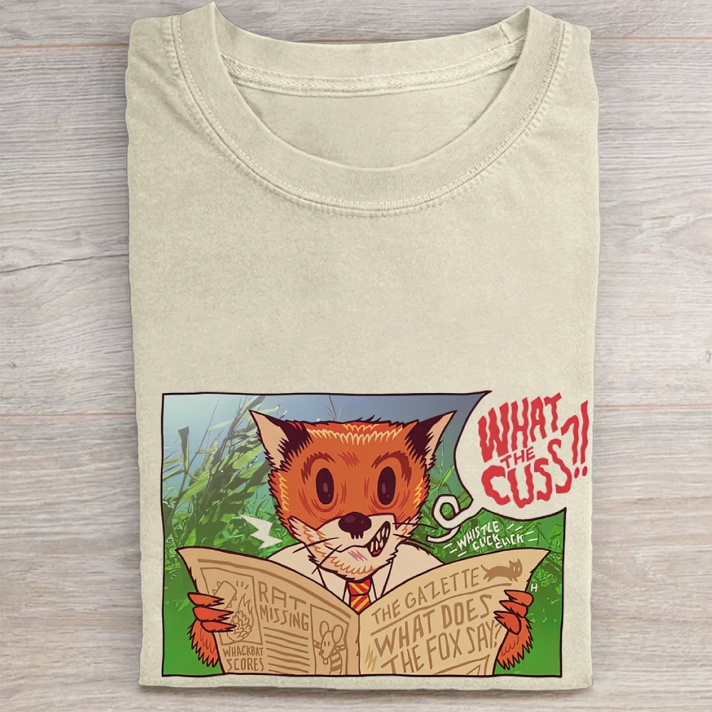 "What The Cuss?!" Vintage Washed Tee