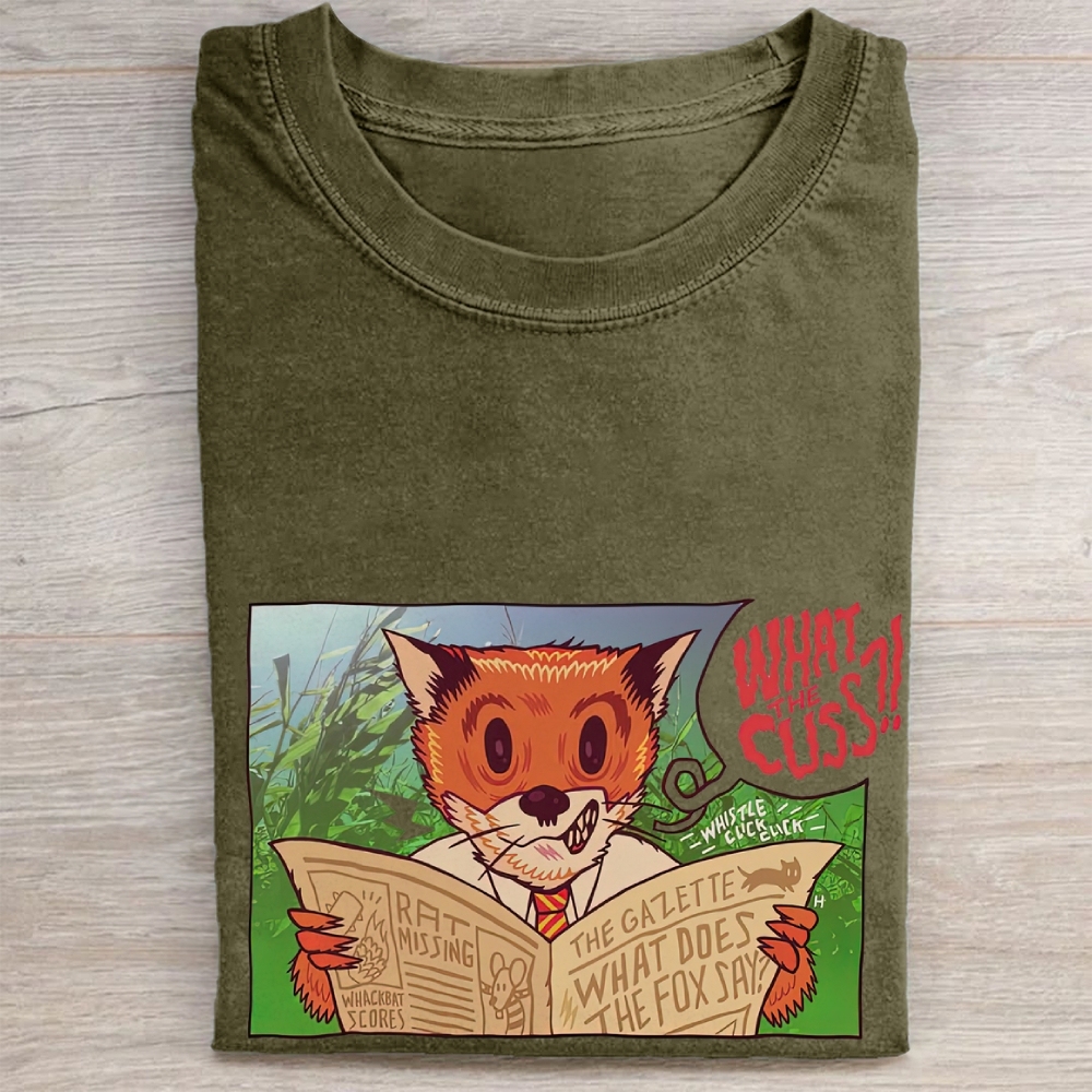 "What The Cuss?!" Vintage Washed Tee