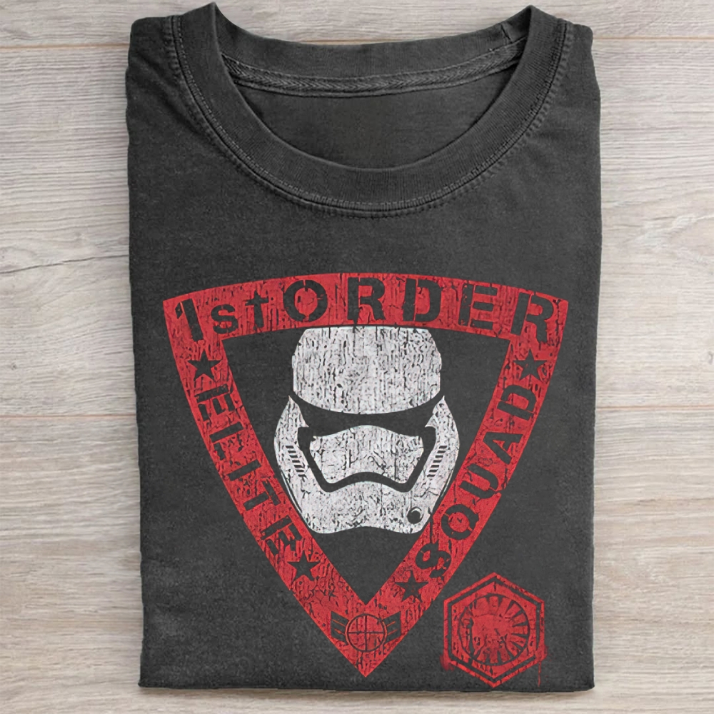 "1st Order Elite Squad" Stormtrooper Vintage Washed Tee