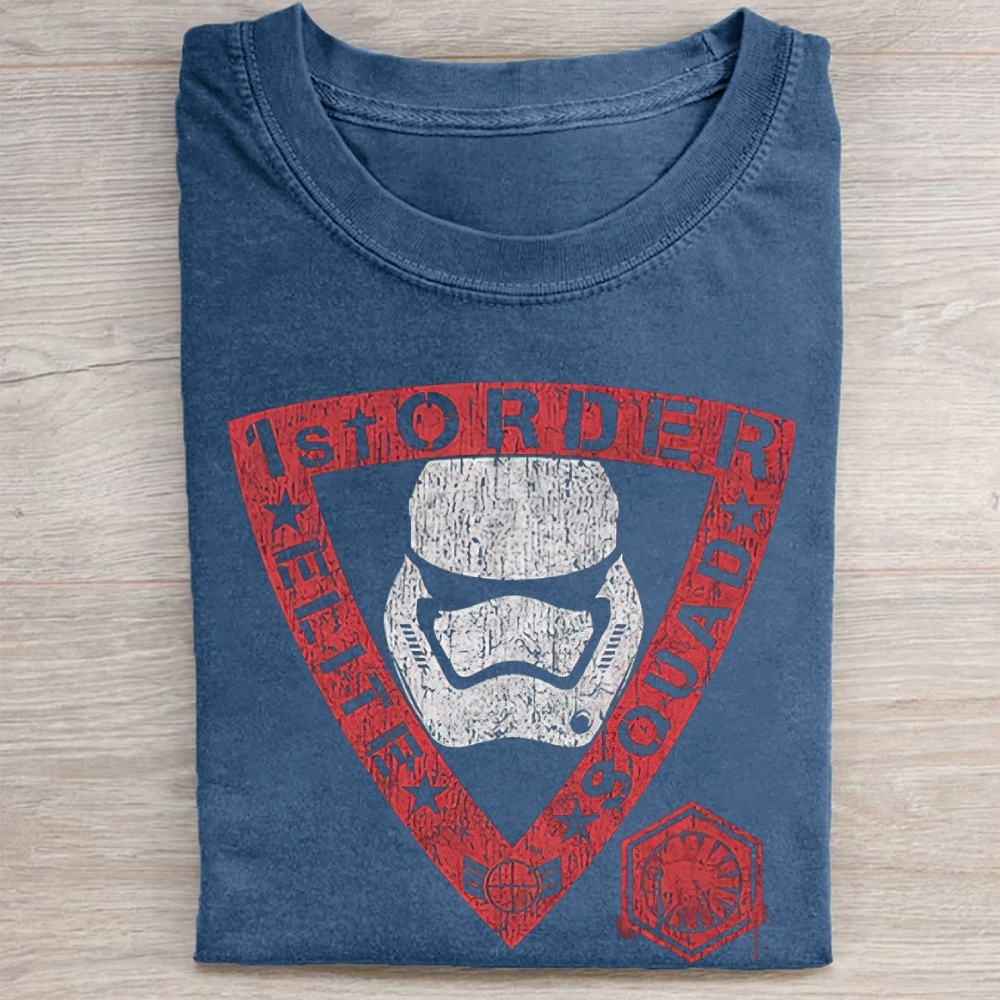 "1st Order Elite Squad" Stormtrooper Vintage Washed Tee