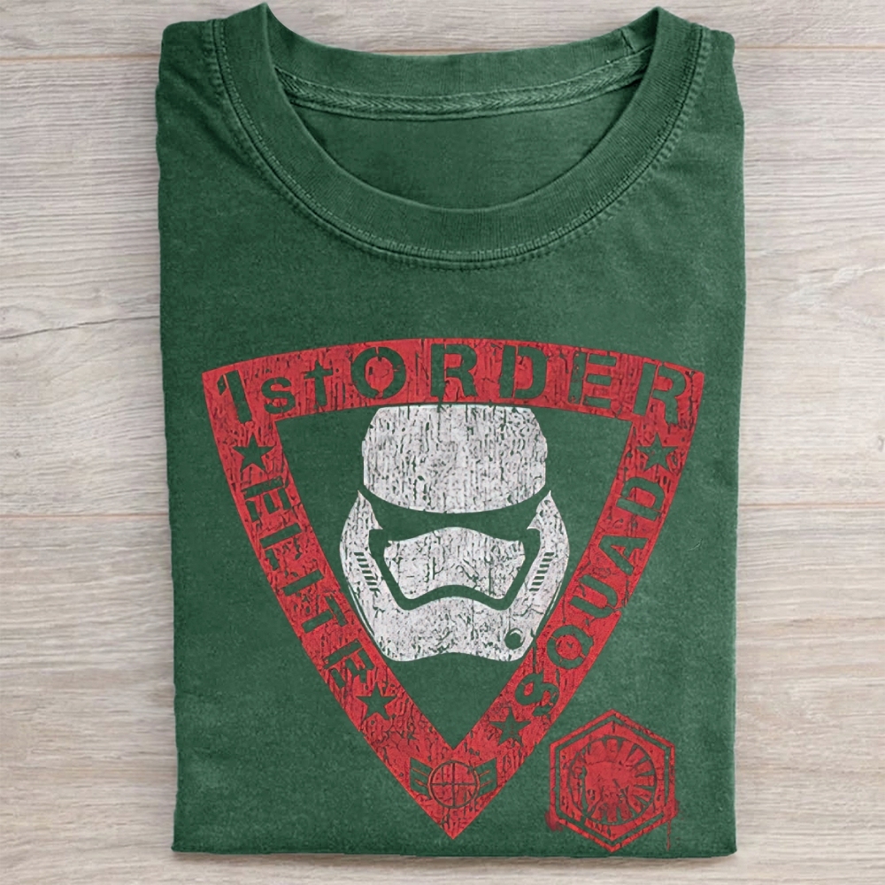 "1st Order Elite Squad" Stormtrooper Vintage Washed Tee