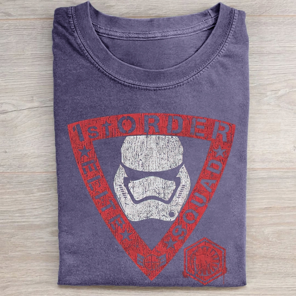"1st Order Elite Squad" Stormtrooper Vintage Washed Tee