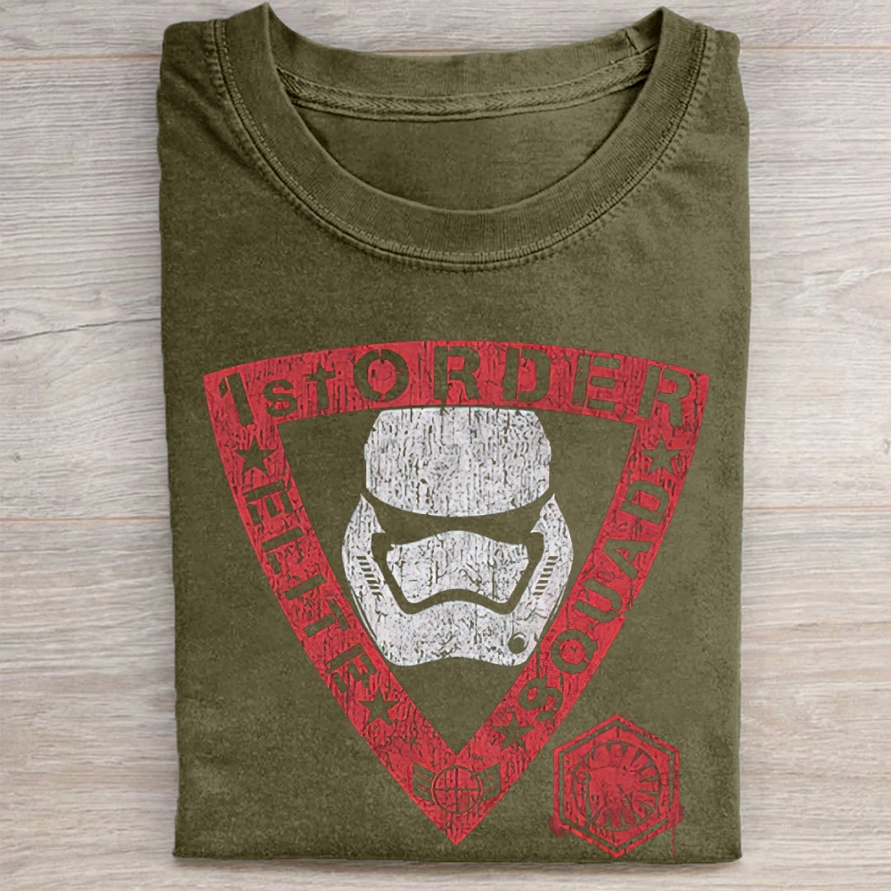 "1st Order Elite Squad" Stormtrooper Vintage Washed Tee