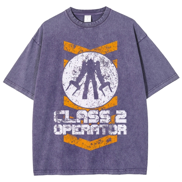 "Class 2 Operator" Mech Washed T-Shirt