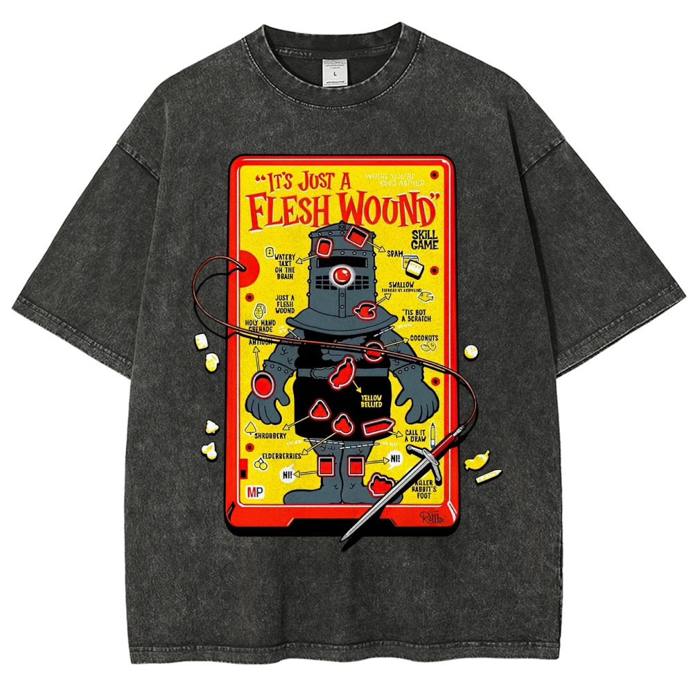 Flesh Wound Washed T-Shirt 