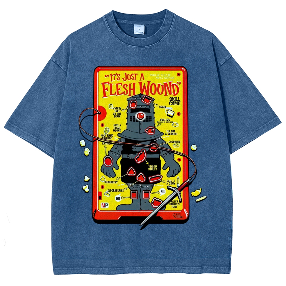 Flesh Wound Washed T-Shirt 
