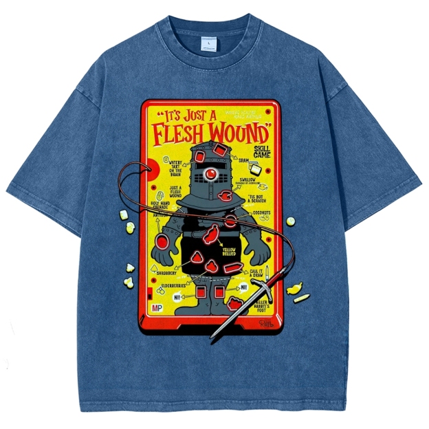 Flesh Wound Washed T-Shirt 