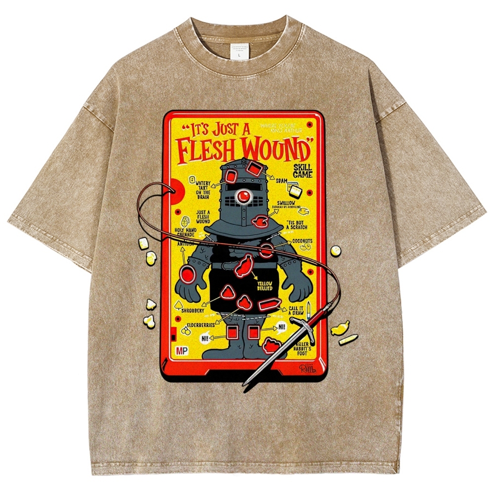 Flesh Wound Washed T-Shirt 
