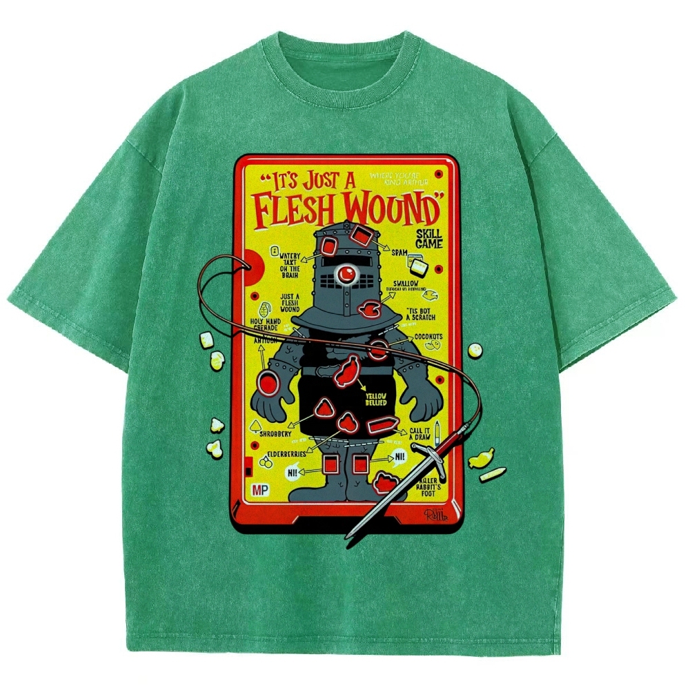 Flesh Wound Washed T-Shirt 