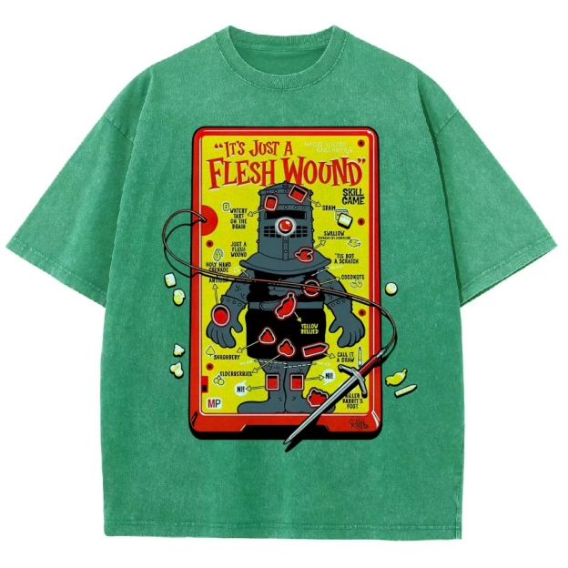 Flesh Wound Washed T-Shirt 