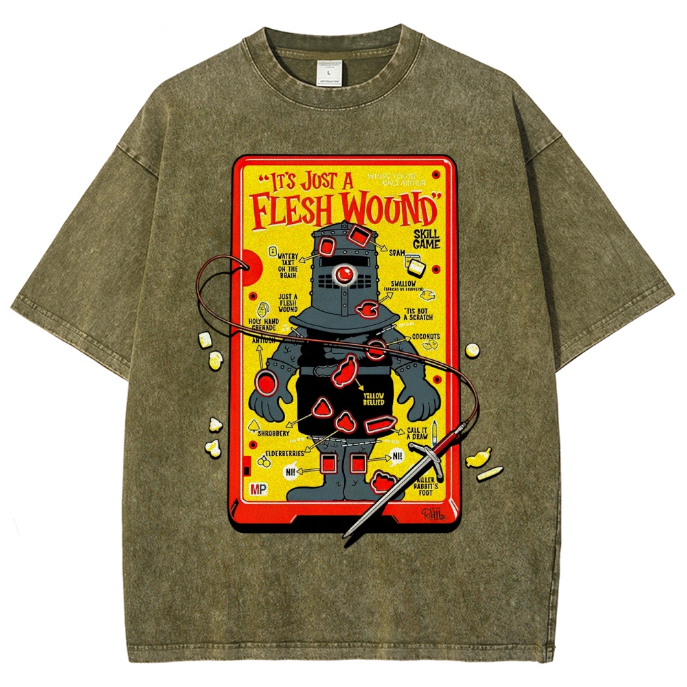 Flesh Wound Washed T-Shirt 