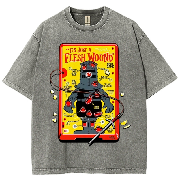 Flesh Wound Washed T-Shirt 
