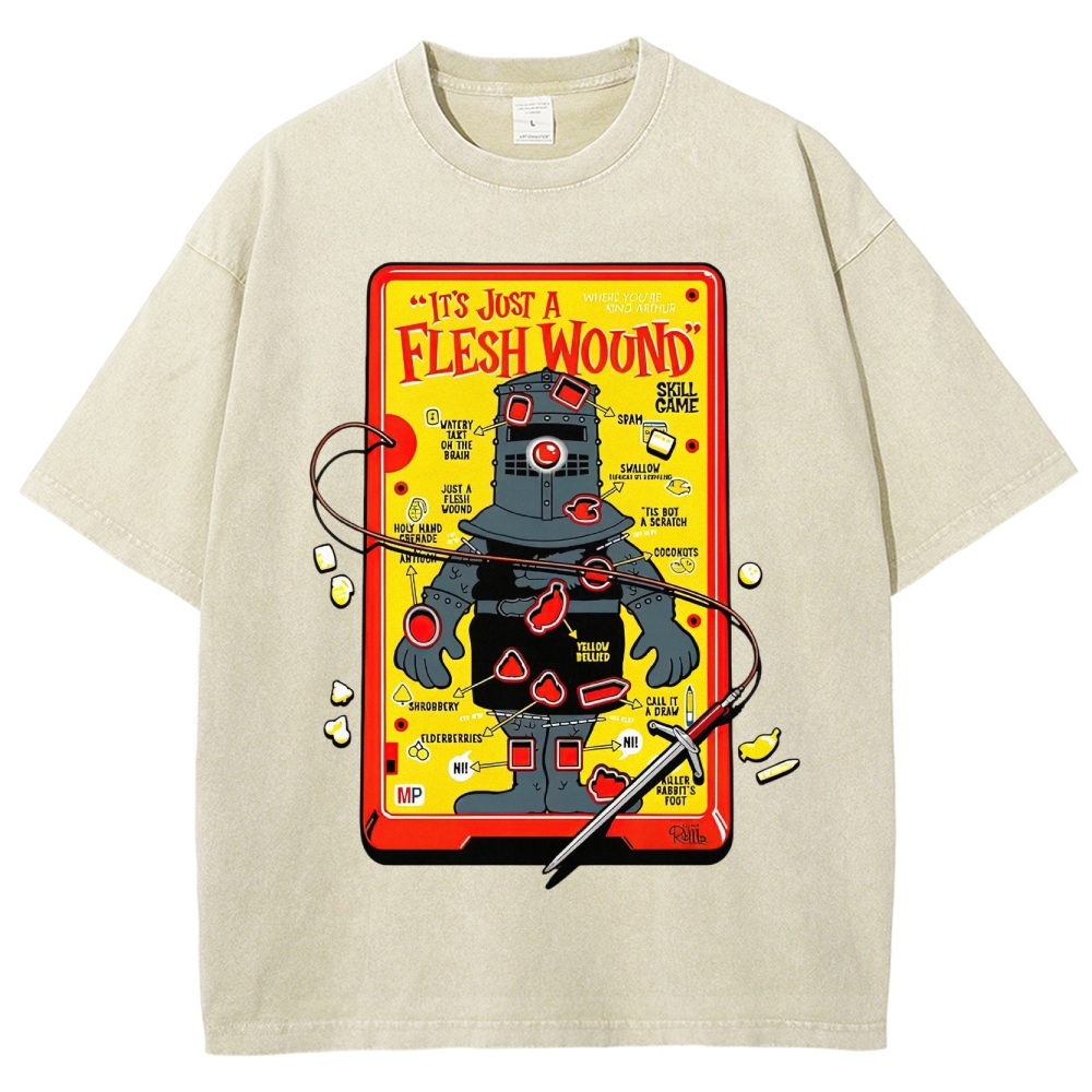 Flesh Wound Washed T-Shirt 