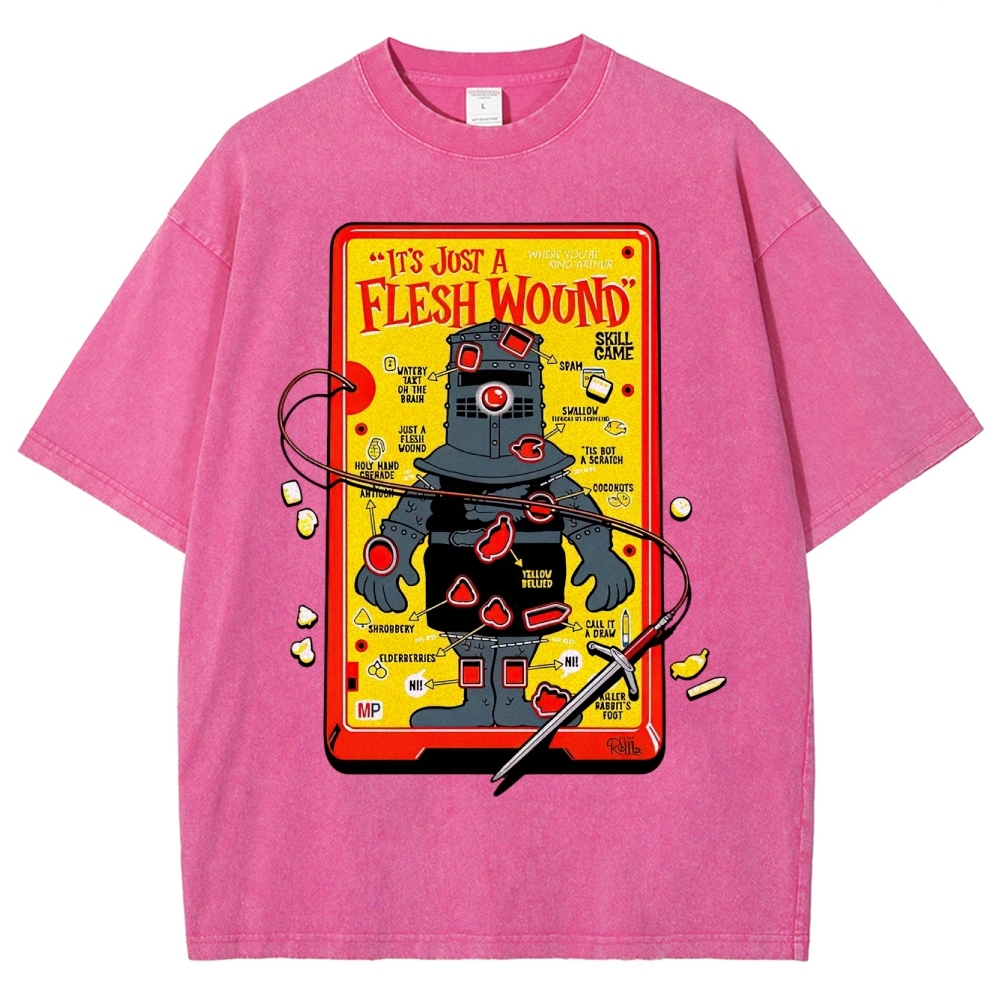 Flesh Wound Washed T-Shirt 