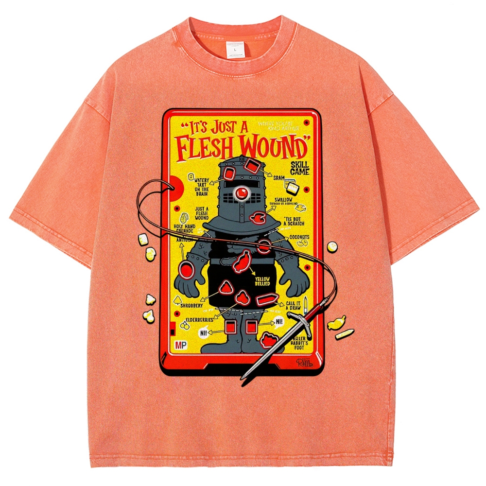 Flesh Wound Washed T-Shirt 