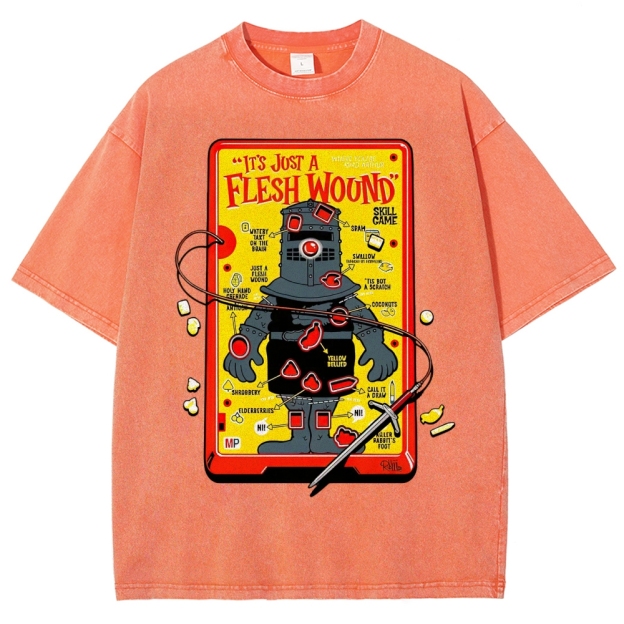 Flesh Wound Washed T-Shirt 