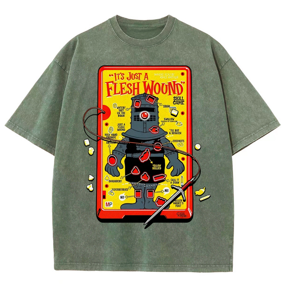 Flesh Wound Washed T-Shirt 