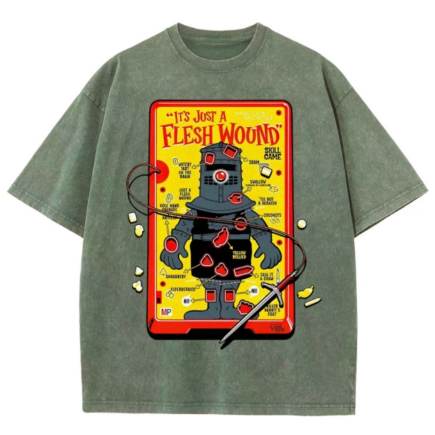 Flesh Wound Washed T-Shirt 