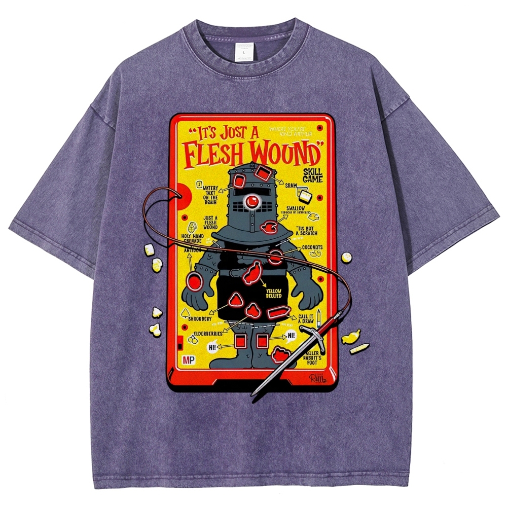Flesh Wound Washed T-Shirt