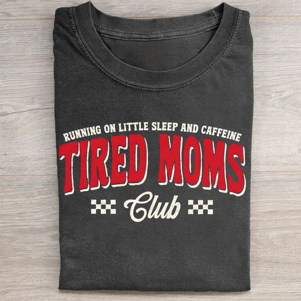 Funny Mom Quote Vintage Washed Tee