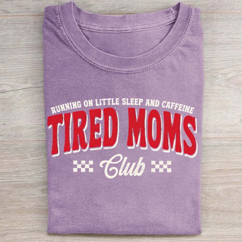 Funny Mom Quote Vintage Washed Tee 