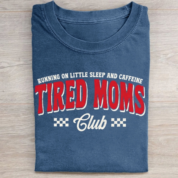 Funny Mom Quote Vintage Washed Tee 