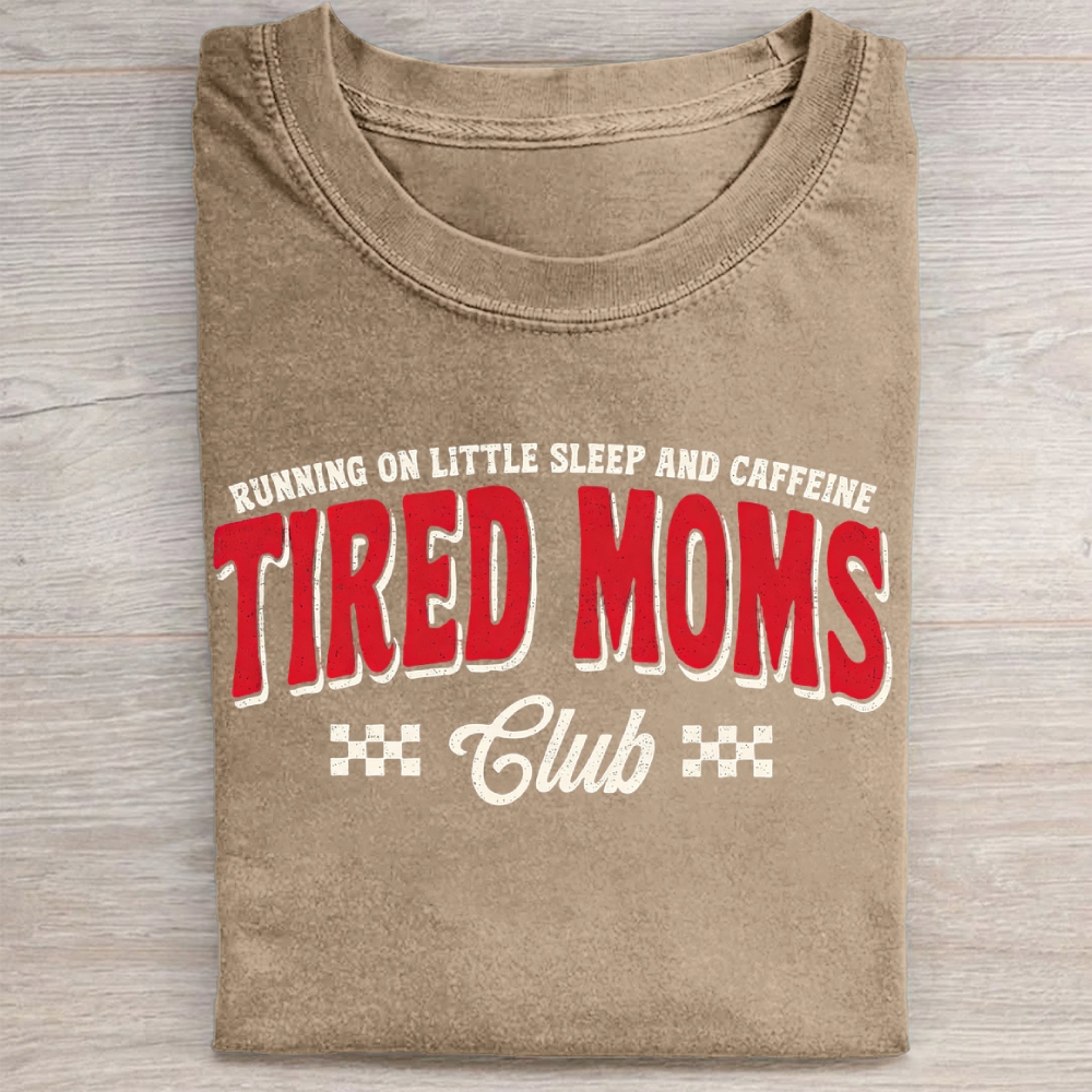 Funny Mom Quote Vintage Washed Tee 