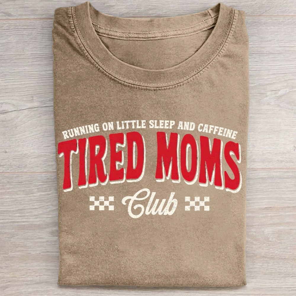Funny Mom Quote Vintage Washed Tee 