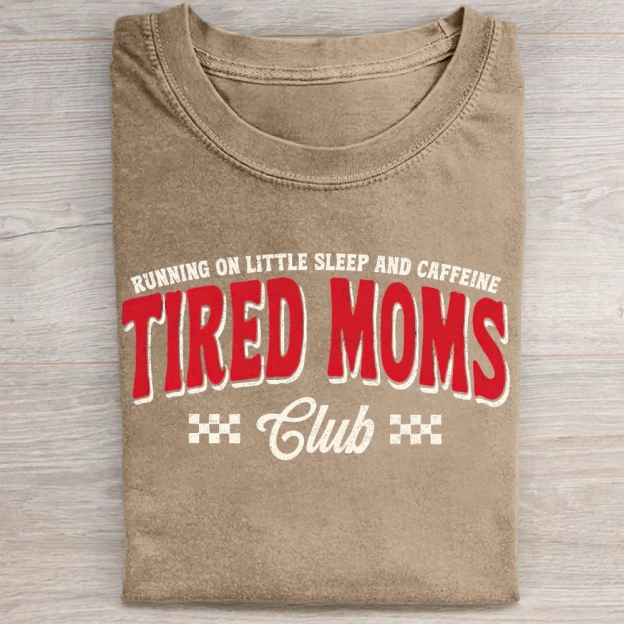 Funny Mom Quote Vintage Washed Tee 