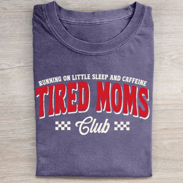 Funny Mom Quote Vintage Washed Tee 