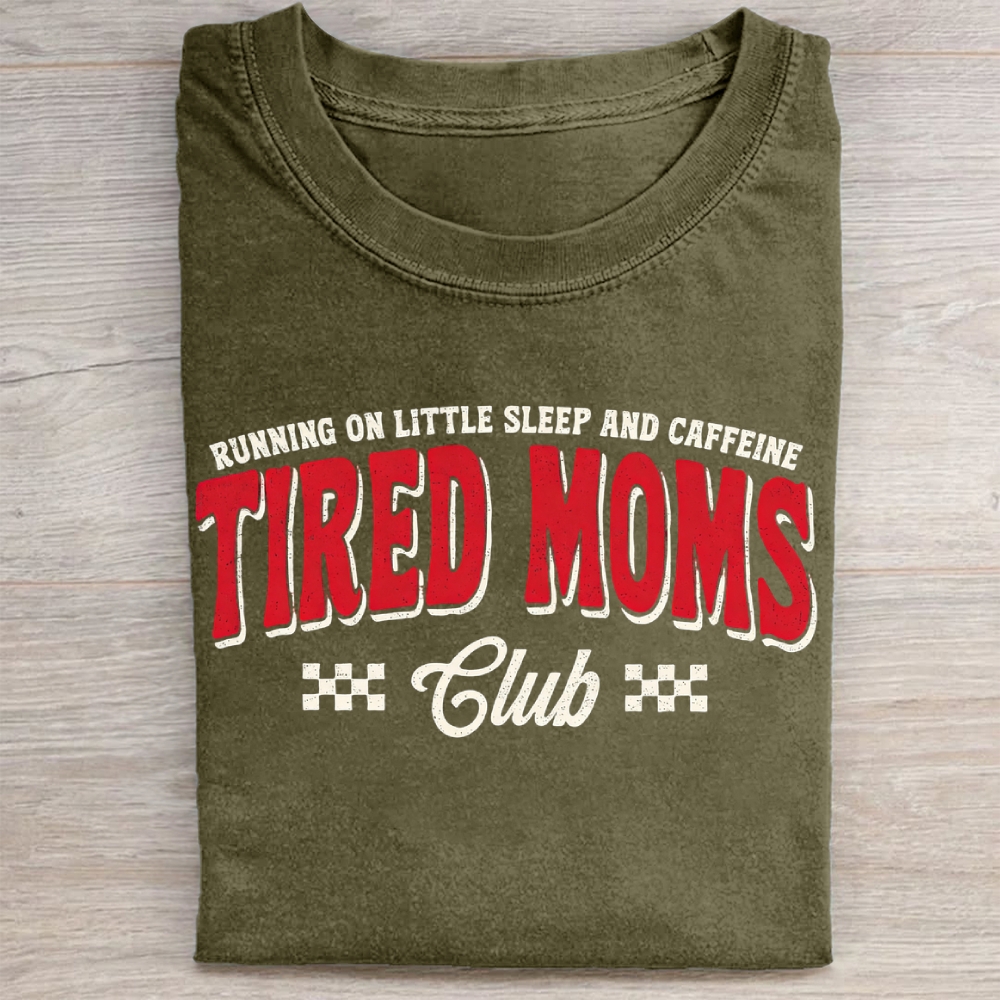 Funny Mom Quote Vintage Washed Tee 