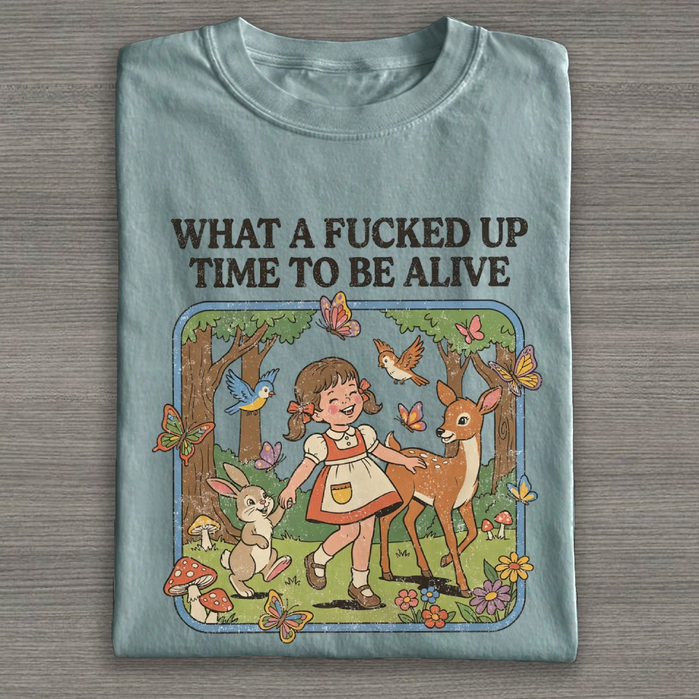 Funny Mental Health Cotton T-shirt 