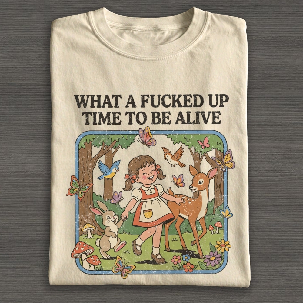 Funny Mental Health Cotton T-shirt 