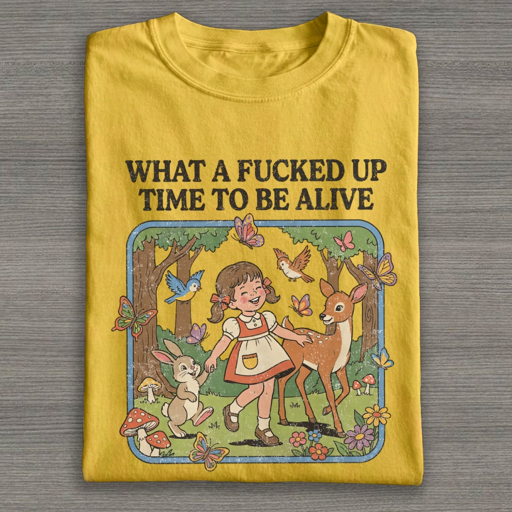 Funny Mental Health Cotton T-shirt 