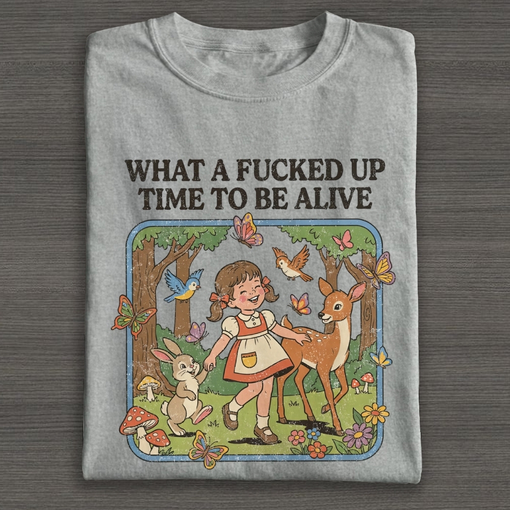 Funny Mental Health Cotton T-shirt 