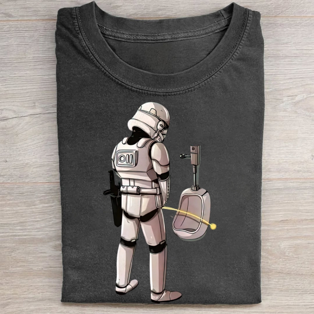 Even In Here, Stormtrooper Still Misses! Washed Tee 