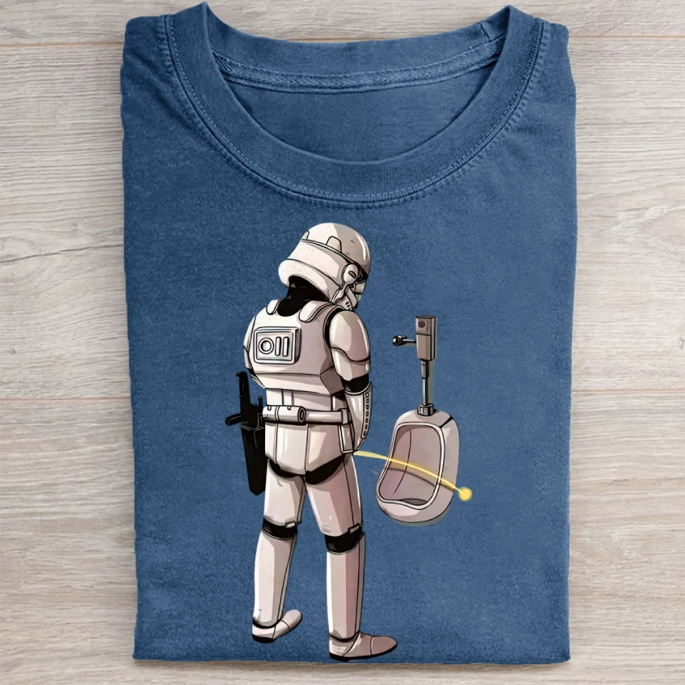 Even In Here, Stormtrooper Still Misses! Washed Tee 