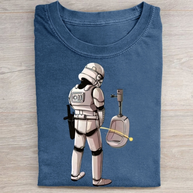 Even In Here, Stormtrooper Still Misses! Washed Tee 