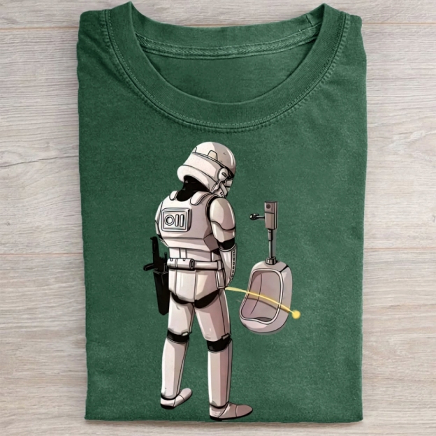 Even In Here, Stormtrooper Still Misses! Washed Tee 