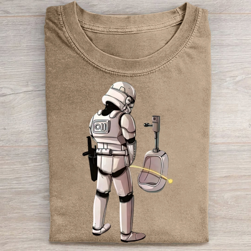 Even In Here, Stormtrooper Still Misses! Washed Tee 