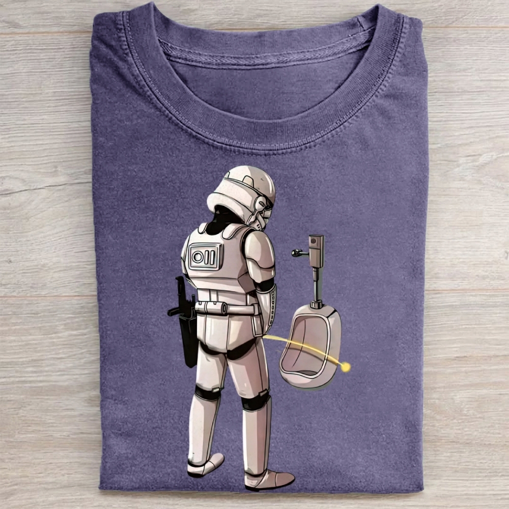 Even In Here, Stormtrooper Still Misses! Washed Tee 
