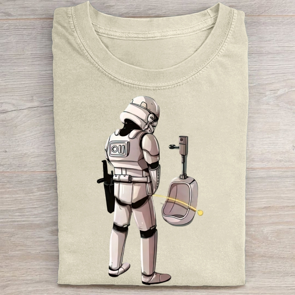 Even In Here, Stormtrooper Still Misses! Washed Tee