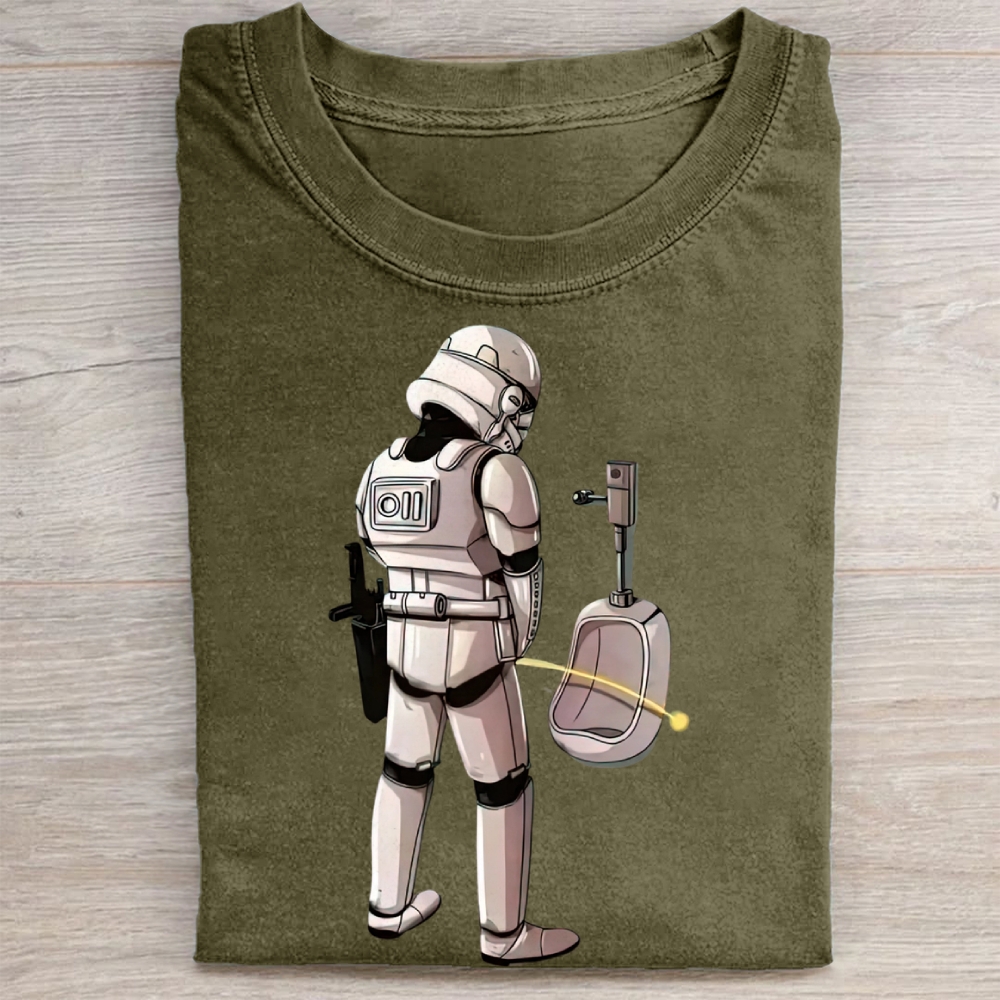 Even In Here, Stormtrooper Still Misses! Washed Tee 