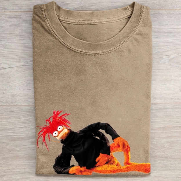"Pepe the King Prawn" Muppet Vintage Washed Tee 