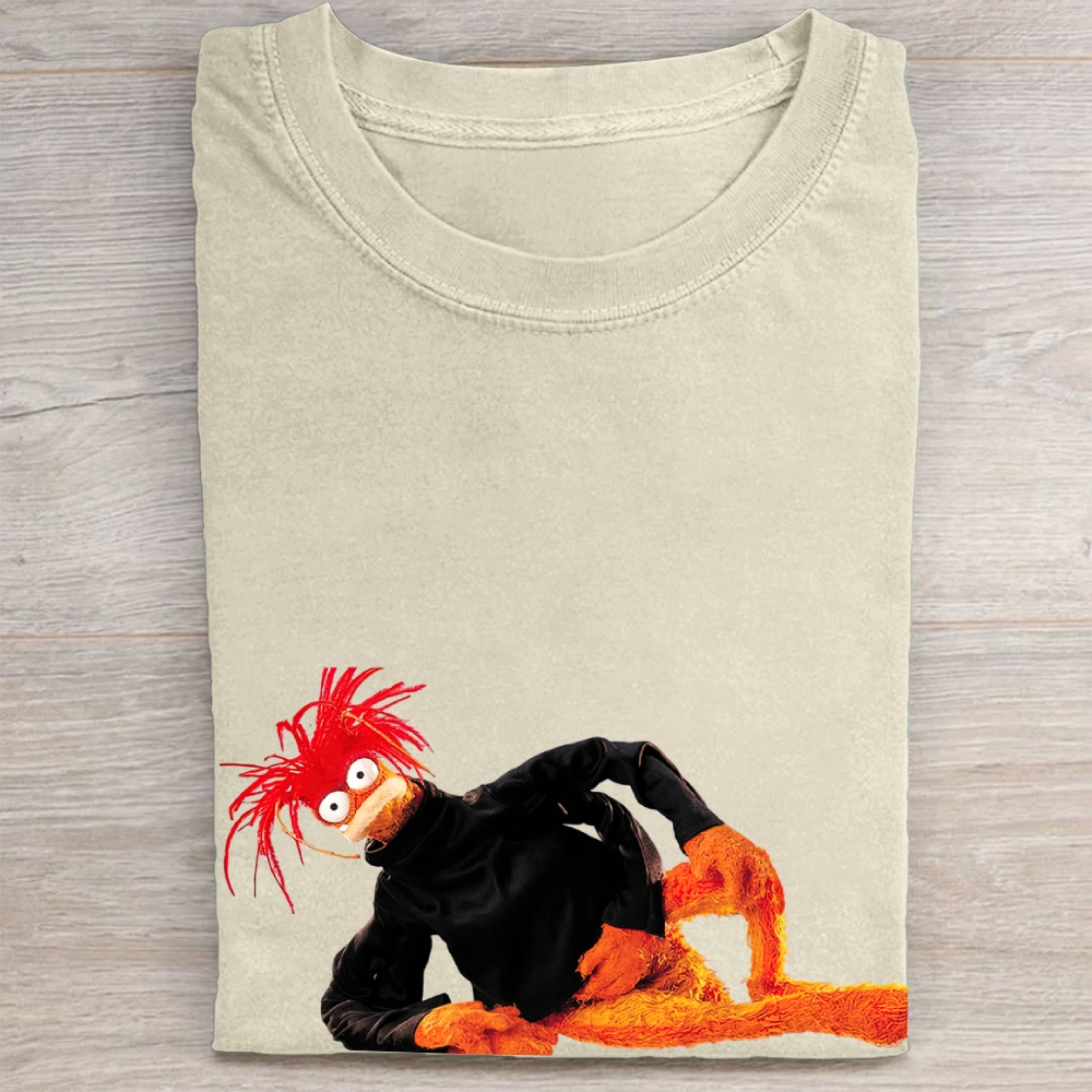 "Pepe the King Prawn" Muppet Vintage Washed Tee 