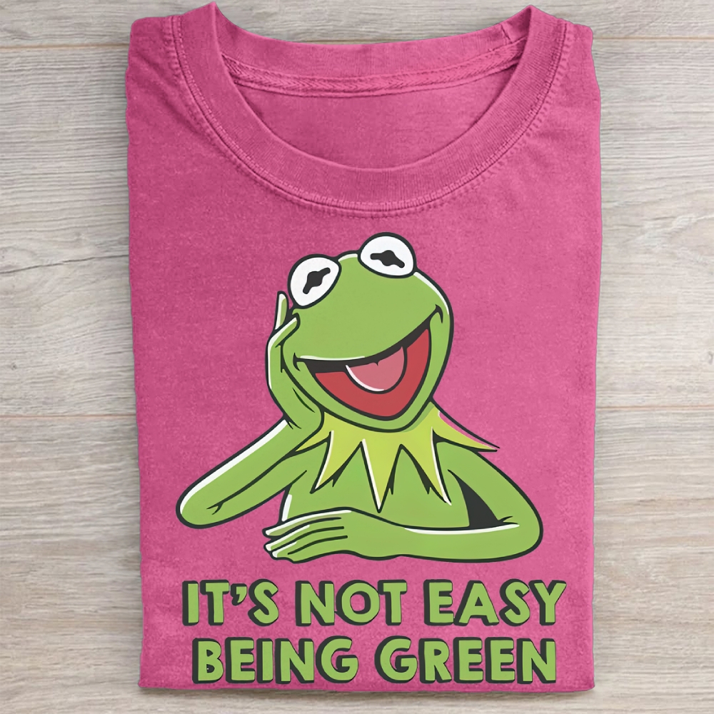 "It's Not Easy Being Green" Kermit Vintage Washed Tee