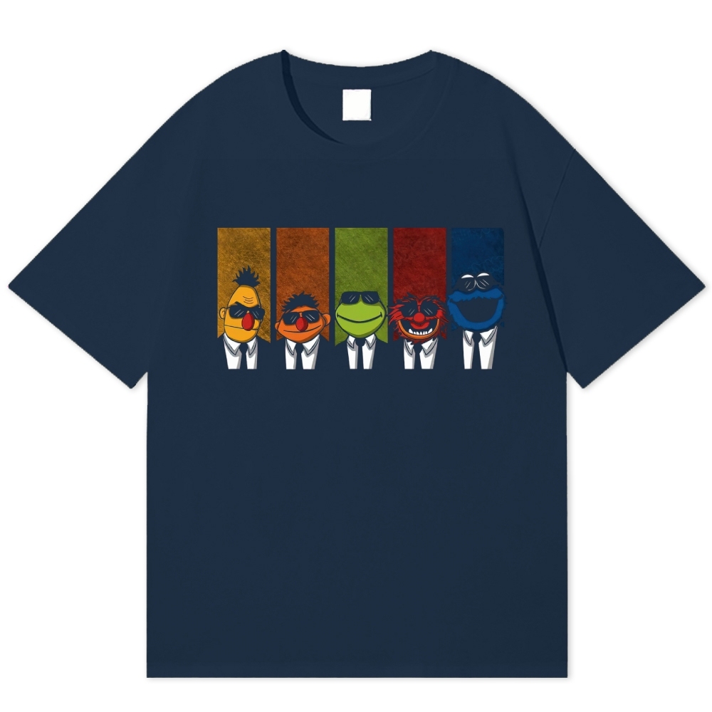 "Muppet Reservoir Dogs" Cotton T-shirt 