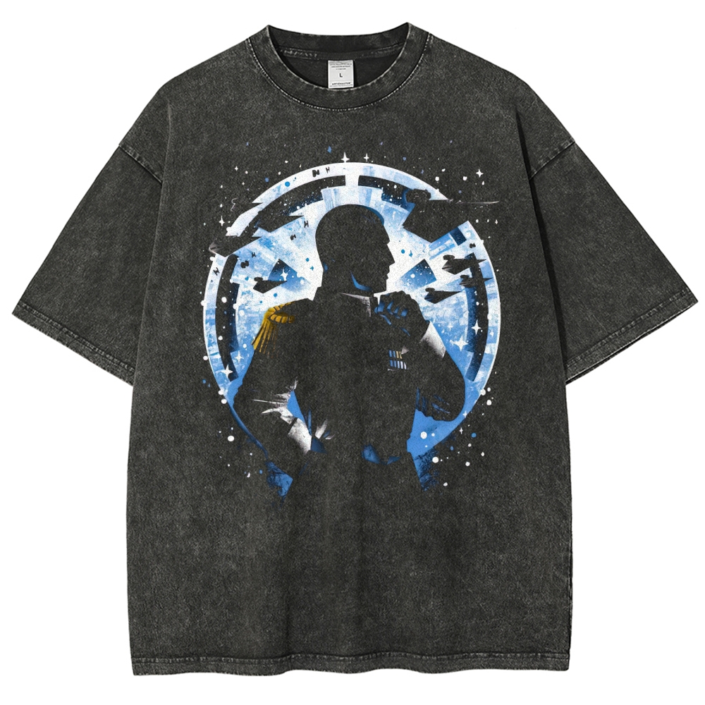 "Grand Admiral Thrawn" Silhouette Washed T-Shirt