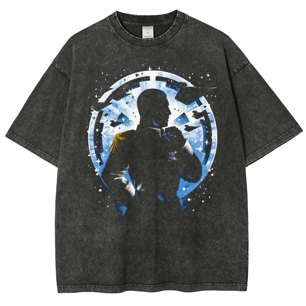 "Grand Admiral Thrawn" Silhouette Washed T-Shirt