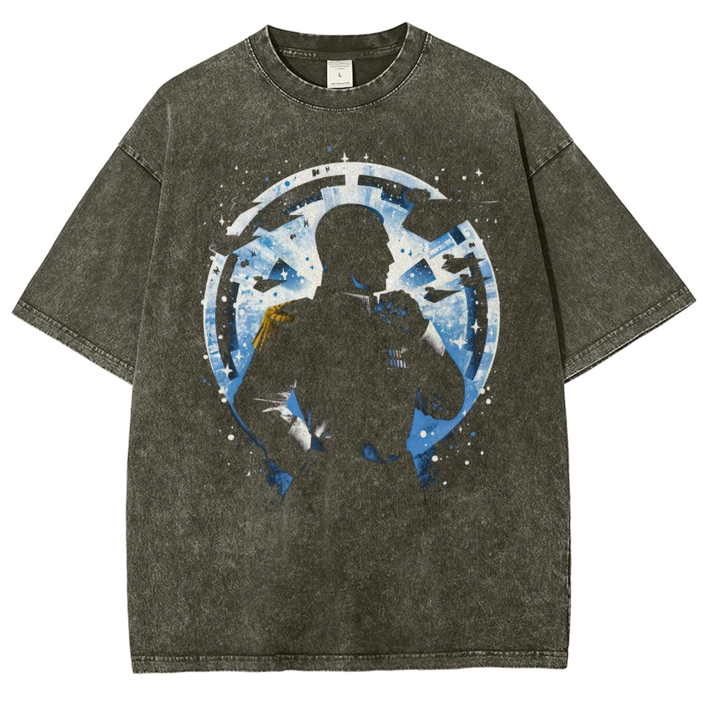 "Grand Admiral Thrawn" Silhouette Washed T-Shirt
